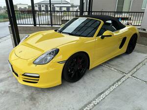 2013yモデル　Porsche　Boxster　２.７　Left Hand Drive！　６MT！ custom多数！