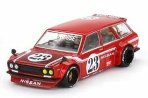 MINI-GT 1/64 ダットサン KAIDO 510 ワゴン カーボンファイバー V2(右ハンドル) (KHMG063)