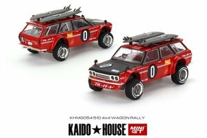 MINI-GT 1/64 ダットサン KAIDO 510 ワゴン Kaido GT Surf Safari RS V2(右ハンドル) (KHMG054)