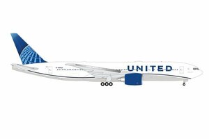  Herpa wings 1/500 777-200 United Airlines N69020 (HE537353)