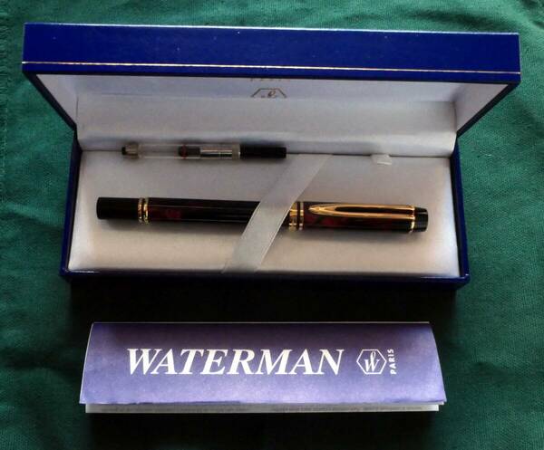 送料無料 新品未使用 ウォーターマン 万年筆 WATERMAN ideal 18K 750 生涯保証？