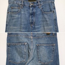 即決 W30 90s STUSSY オールド ステューシー デニム パンツ ウォッシュド DENIM USA製_画像2