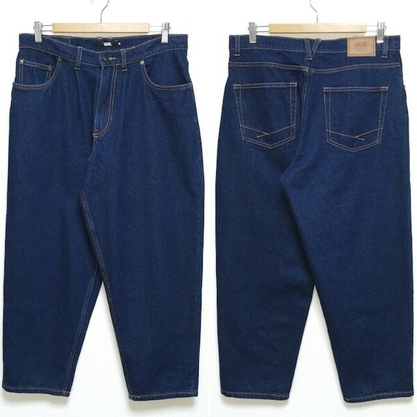 即決 M バンズ VANS デニム パンツ WIDE TAPERDE DENIM PANTS USA