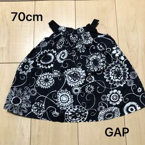 baby GAP 花柄 キャミソールワンピース 70cm