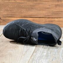 スニーカー メンズ 26.0cm シューズ 靴 ウォーキングシューズ 黒 新品_画像4