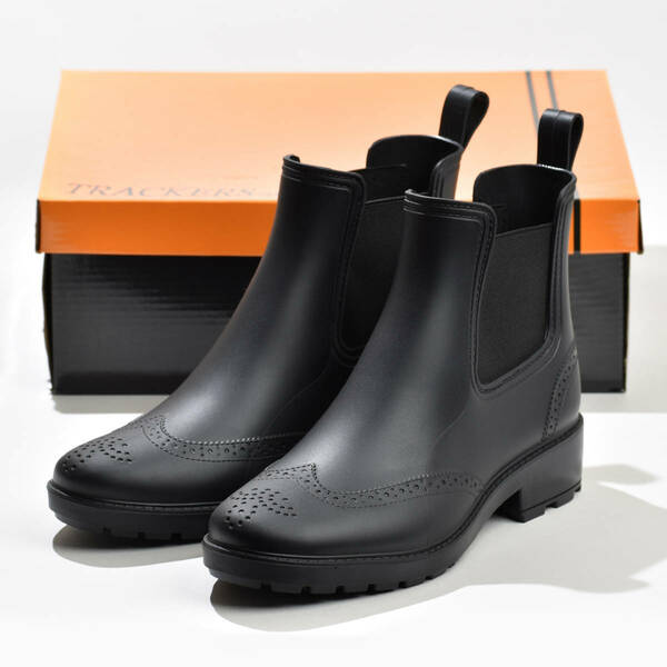 レインブーツ 長靴 ビジネスシューズ カジュアル メンズ 防水 雨用 男性 M 約25.5〜26.0cm