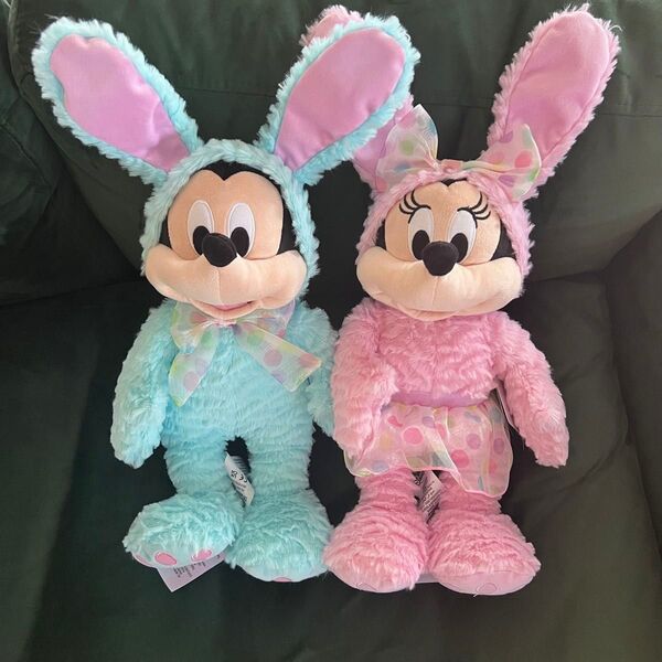 ディズニー イースター ミッキー ミニー ぬいぐるみセット