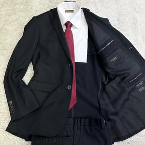  Burberry Black Label BURBERRY BLACK LABEL suit setup 38 M size metal button lining hose Logo super 120'S unlined in the back 