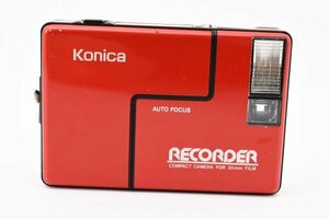 コニカ Konica RECORDER HEXANON 24mm F4 レッド レコーダー