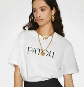 【新品】patou ロゴTシャツ　ホワイト