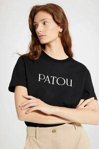 【新品】patou ロゴTシャツ　ブラック