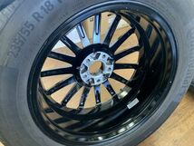 §ユーロアクシス エアフルト 18X7J+47 112-5H φ66.6 コンチネンタル 235/55R18(235/55-18)メルセデスベンツ GLB/GLA 等_画像8