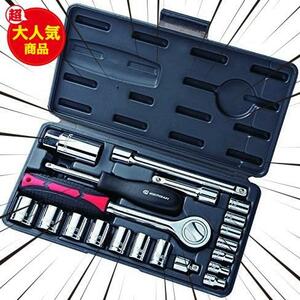 ★単品★ () マルチクラフト ソケットレンチ 工具セット 21pcs MSR-21 自動車整備 自転車修理