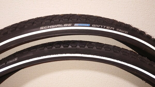 Schwalbe Active Winter 700×40C スパイクタイヤ 2本セット シュワルベ