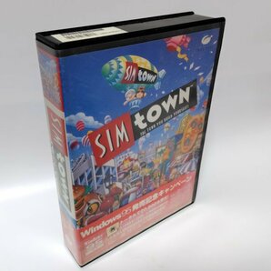 【同梱OK】 シムタウン ■ SIM town ■ ゲームソフト ■ Windows3.1 / 95 ■ 「シムシティ」シリーズの画像1