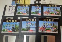 【同梱OK】 アクアゾーン (AQUA ZONE) ■ 熱帯魚飼育シミュレーション ■ Windows3.1 ■ PC-98シリーズ など_画像3