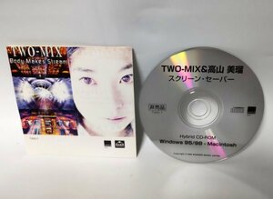 【同梱OK】 TWO-MIX＆高山美瑠 スクリーン・セーバー ■ Windows / Mac 両対応 ■ 非売品 ■ 高山みなみ （声優） ■ 永野椎菜 (作家)