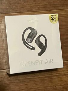 新品未開封★Shokz OPENFIT Air オ−プンイヤー完全ワイヤレスイヤホン 黒