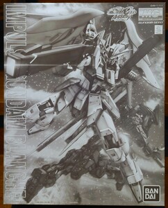 MG Impulse Gundam Blanc shu gun pra premium Bandai не собран Bandai Gundam SEED пластиковая модель 