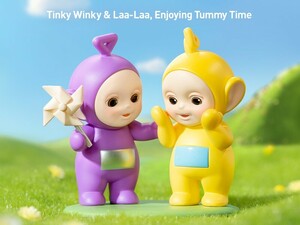 POP MART テレタビーズ コンパニオン シリーズ Tinky Winky & Laa-Laa, Enjoying Tummy Time POPMART ポップマート フィギュア 内袋未開封