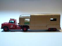 40866 MATCHBOX/マッチボックス キングサイズ K-18 DODGE TRACTOR ＆ ARTICULATED HORSE VAN 馬運搬車 英国製 当時物_画像3