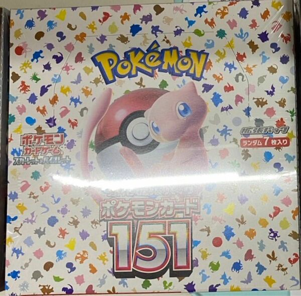 ポケモンカード シュリンク付 ポケカ 1BOX 151