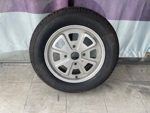 ■希少！　PORSCHE　Porsche914　GenuineWheelsTiresset　1本　91436101101