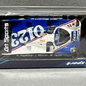 Spark 1/43 Porsche 962C #53 H.Haywood_J.Weaver_W.Taylor 1991 Le Mans Art Sports 0123 S9890の画像6