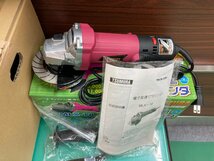 ②新品・未使用品★展示品★ツムラ★チップソー研磨機ケンちゃん★ツムラ電子変速グラインダMLX-18付き_画像4