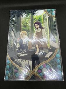  violet *eva- garden out .... automatic hand chronicle doll clear file A Kyoto animation unopened goods tube 01