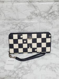 新品未使用COACH　アラウンドジップ　長財布