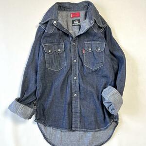 希少 リーバイスレッドタブ ロイヤルオーダー コラボ シャツ 美品 レア Levi's RED TAB デニム ウエスタン ダンガリー 日本製 コットン