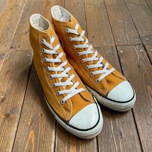 2539 CONVERSE コンバース オールスター ハイカット スニーカー USA製 マスタード 90s