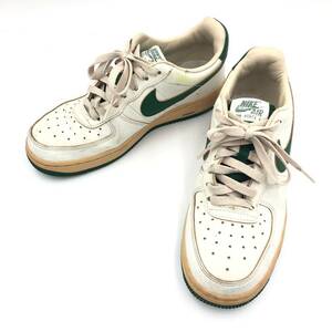 □NIKE WMNS AIR FORCE 1 07 LV8 スニーカー 24cm 白×緑 ナイキ レディース DZ4764-133 複数落札同梱OK B240508-1