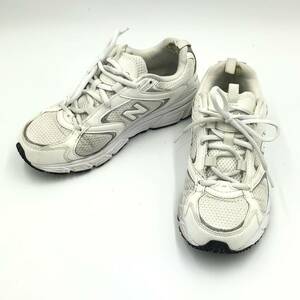 □NEW BALANCE スニーカー 23cm 白 ニューバランス レディース ML408W 複数落札同梱OK B240509-3