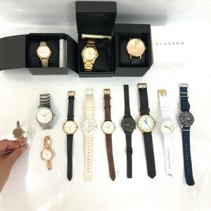 * утиль * часы 13шт.@ продажа комплектом ④ete agnes b. Calvin Klen CASIO ABAHOUSE KLASSE14 THEHORSE TIMEX несколько принятых ставок включение в покупку OK B240515-4