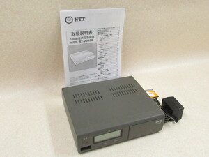 ▲Ω XD2 3073 保証有 NTT 3回線自動応答装置 (30M) AT-D39SⅡ 取説付 ・祝10000！取引突破！