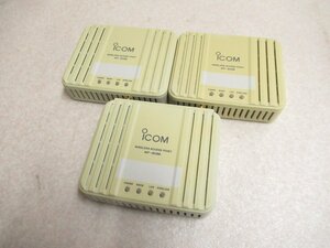 Ω XA2 1234 保証有 アイコム icom ワイヤレスアクセスポイント AP-80M 3台セット・祝10000！取引突破！ 送料無料