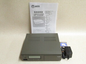 ▲Ω XD2 3074 保証有 NTT 3回線自動応答装置 (30M) AT-D39SⅡ 取説付 ・祝10000！取引突破！