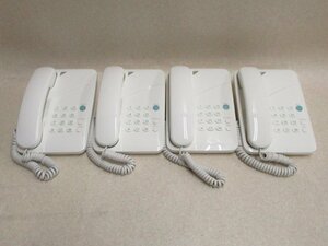 ▲Ω XG1 3368 保証有 キレイ 17年製 NTT NXL 客室電話機 NXL-HTEL-(1)(1) 4台セット ・祝10000！取引突破！！