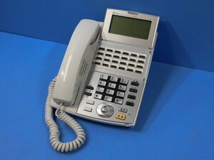 Ω ZZZ1 5850◆) 保証有 きれいめ 東16年製 NTT NX 24ボタン標準電話機 NX-(24)STEL-(1)(W) 中古ビジネスホン 同梱可