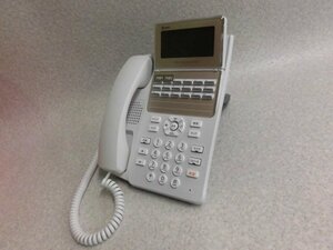 Ω ZN1 715※保証有 きれい NTT αB1 西18年製 A1-(18)STEL-(B1)(W) 18ボタンスター電話機