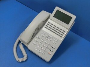 Ω ZZβ1 2450# 保証有 NTT 24ボタン電話機 A1-(24)STEL-(1)(W) 東15年製 同梱可 きれいめ