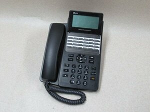 ▲Ω XC2 12654◆)保証有 きれいめ 18年製 NTT αA1 24ボタンスター電話機 A1-(24)STEL-(2)(K) N1対応 動作OK