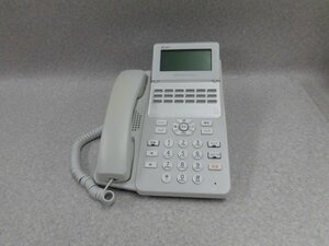 Ω ZQ1 167♪ 保証有 NTT αA1 東16年製 A1-(18)STEL-(1)(W) 18ボタンスター電話機 動作済 同梱可