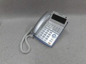 Ω ZQ1 017♪ 保証有 17年製 綺麗 サクサ プラティア TD710(W) 18ボタン電話機 動作済み 同梱可