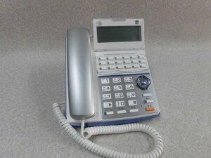 Ω ZQ1 088♪ 保証有 17年製　綺麗 saxa サクサ プラティア TD710(W) 18ボタン電話機 動作済み 同梱可