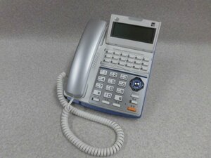 Ω ZQ1 082♪ 保証有 16年製 綺麗 saxa サクサ プラティア TD710(W) 18ボタン電話機 動作済み 同梱可