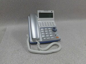 Ω ZQ1 021♪ 保証有 17年製 綺麗 サクサ プラティア TD710(W) 18ボタン電話機 動作済み 同梱可