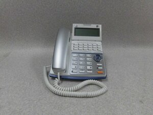 Ω ZQ1 019♪ 保証有 17年製 綺麗 サクサ プラティア TD710(W) 18ボタン電話機 動作済み 同梱可